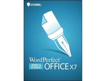 70% off Corel WordPerfect Office X7 Home and Student