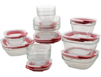 33% off Rubbermaid Easy Find Lid Glass Food Storage Set, 22-piece