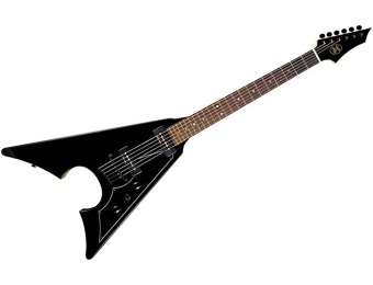 $207 off Axl Mayhem Jacknife Electric Guitar, Black