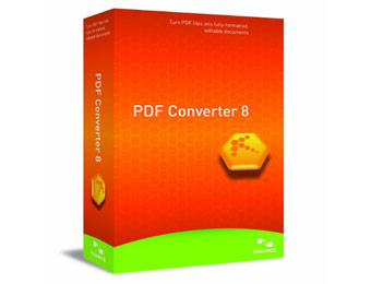 Free Nuance PDF Converter 8.0 after $40 Rebate