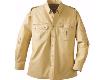 $35 off Cabela's Serengeti Safari II Mnen's Long-Sleeve Shirt
