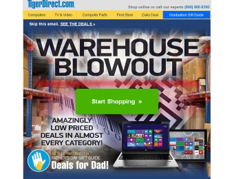 Tiger Direct Warehouse Blowout Sale - Tons of Great Deals