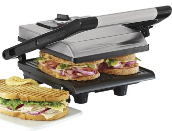 $17 off BELLA 13944 Panini Maker, Brushed Stainless Steel