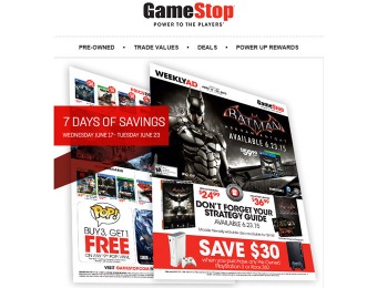 Gamestop.com Weekly Deals - Big Savings on Games, Consoles & More