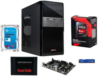 $94 off AMD A10 7800 Kaveri 3.4GHz Barebones Desktop PC