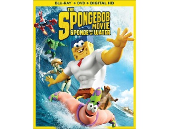 63% off The SpongeBob Movie: Sponge Out of Water Blu-ray/DVD