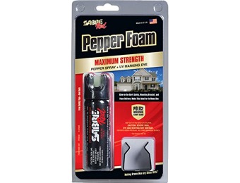 61% off Sabre Red Pepper Foam Home and Defense Spray