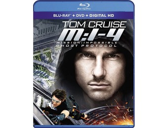 Movie Money + 74% off Mission: Impossible Ghost Protocol Blu-ray