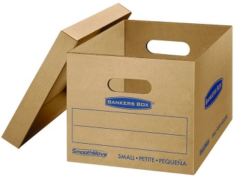 71% off Bankers Box Smoothmove Classic Moving Boxes, 10-Pack