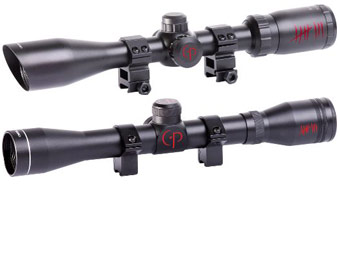 Up to 80% off Center Point Zombie Riflescopes, 2 Models from $19.99