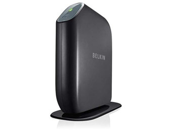 71% off Belkin Share F7D7302 N300 Wireless N+ Router