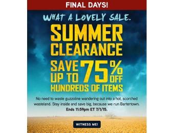 ThinkGeek Summer Clearance Sale - Up to 75% Off of Hundreds of Items