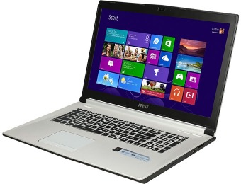 $300 off MSI PE70 17.3" Gaming Laptop, (Core i7/16GB/1TB)