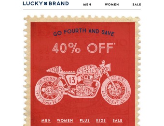 Lucky Brand Sale - Save 40% off New Arrivals & More