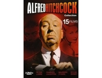 87% off Alfred Hitchcock Collection: 15 Films (DVD)