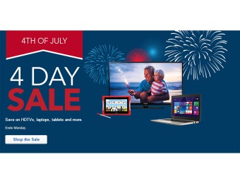 Best Buy Fourth of July Sale Event - HDTVs, Laptops, Tablets & More