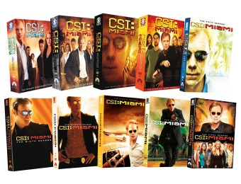 $115 off CSI: Miami - The Complete 10 Season Series on DVD