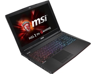 $301 off MSI GE62 Apache-002 15.6" Gaming Laptop (i7/8GB/1TB)