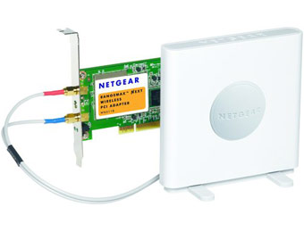 80% off Netgear WN311B-100NAS RangeMax Wireless-N PCI Adapter