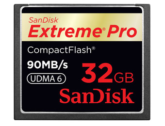 43% off SanDisk SDCFXP-032G-A91 32GB Extreme Pro CF Memory Card