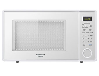 $40 off Sharp 1.1 Cu. Ft. Microwaves (White, Black or Silver)