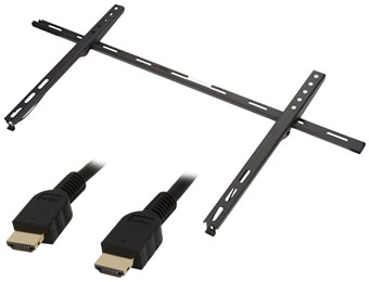 45% off Ultra Slim 37"-65" LCD LED TV Wall Mount + HDMI Cable