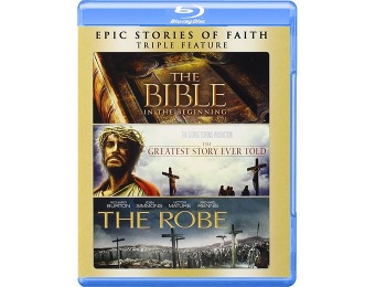 60% off The Bible / The Greatest Story Ever Told / The Robe (Blu-ray)