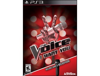 87% off The Voice Bundle with Microphone - PlayStation 3