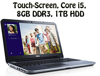 34% off Dell Inspiron 15R Touch Laptop w/code: 0H9Q3PQ6L3744C
