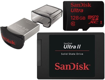 Up to 50% Off Select SanDisk Memory Products, 18 items