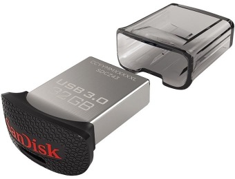 Extra 41% off SanDisk Ultra Fit 32GB USB 3.0 Flash Drive
