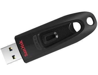 55% off SanDisk Ultra CZ48 64GB USB 3.0 Flash Drive