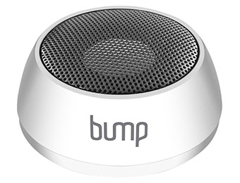 50% off Aluratek Bump Portable Bluetooth Speaker