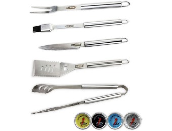 $27 off Man Law 5-Piece Stainless Steel BBQ Tool Set
