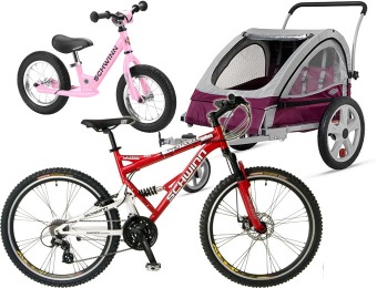 Up to 40% Off Select Bikes & Child Carriers - Schwinn, Mongoose...