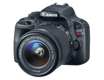 38% off Canon EOS Rebel SL1 18MP SLR Camera w/18-55mm Lens