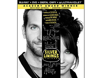 55% off Silver Linings Playbook Blu-ray + DVD + Digital Combo