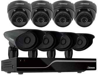 $250 off Defender Sentinel Pro 8CH H.264 1TB DVR + 8 Cameras