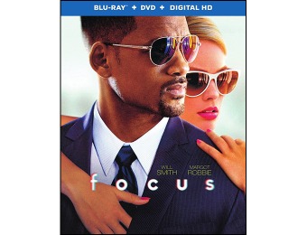 67% off Focus (Blu-ray + DVD + Digital HD)