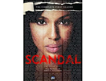 50% off Scandal: Complete First Season DVD
