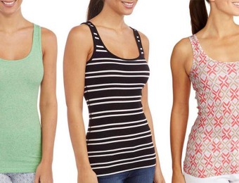 Up to 37% off Faded Glory Women's Cotton Rib Tank