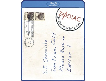 $32 off Zodiac Two-Disc Director's Cut Blu-ray