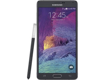 Deal: $1 for 32GB Samsung Galaxy Note 4 Smartphone (SPHN910BKS)