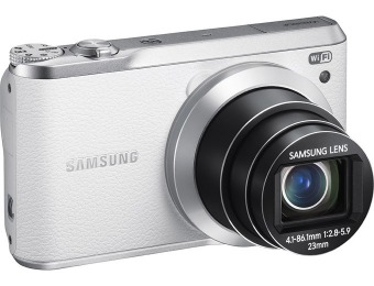 $100 off Samsung WB380 16.3-MP Digital Camera - EC-WB380FBPWIS