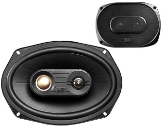 47% off Polk Audio DXI691 6" x 9" 3-Way Coaxial Speakers (Pair)