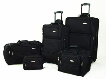 65% off Samsonite 5 Piece Nested Luggage Set (3 colors)