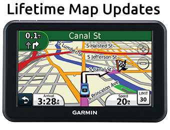 $54 off Garmin nüvi 50LM 5" Portable GPS Navigator