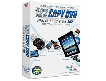 Bling 123 Copy DVD Platinum 2012 Software - Free w/ $25 rebate