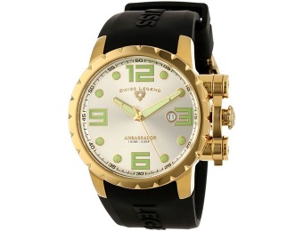 $750 off Swiss Legend Ambassador Swiss Men's Watch 30021-YG-02S