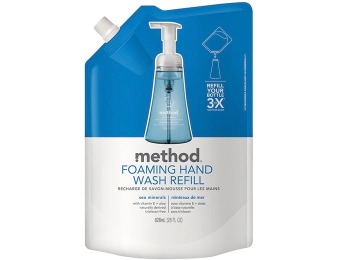 40% off Method Foaming Hand Wash 28oz Refill, Sea Minerals
